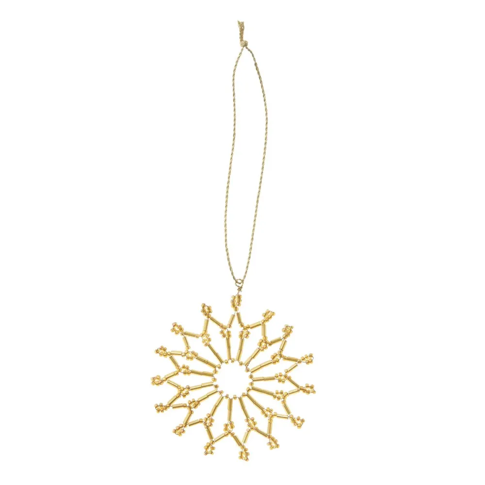 Juletrepynt Snowflake Ø7cm Elia Gold
