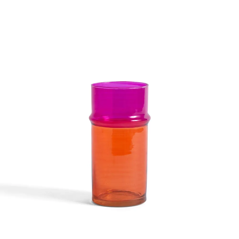 Vase Moroccan S Orange/Pink