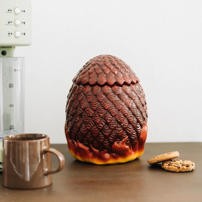 House Dragon Keramisk Kakeboks Egg