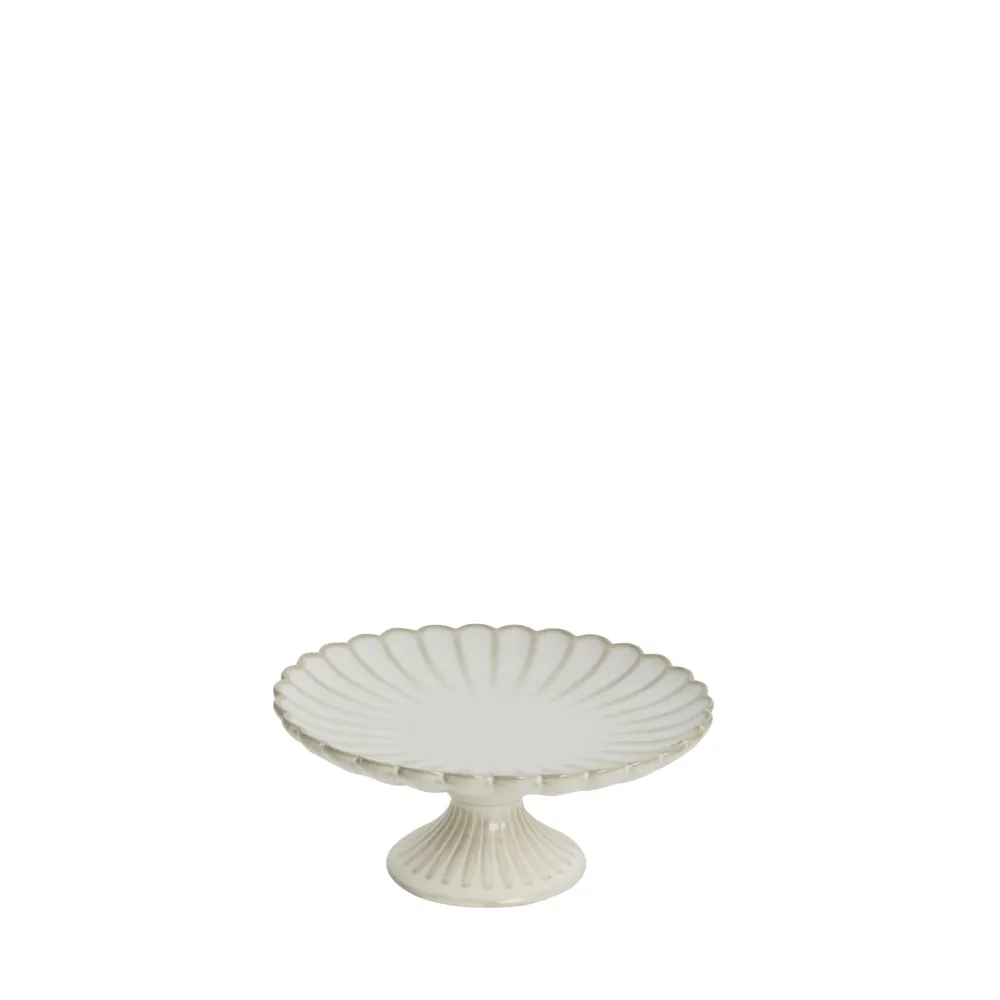 Camille kakefat 15,5x15,5 cm. Off White