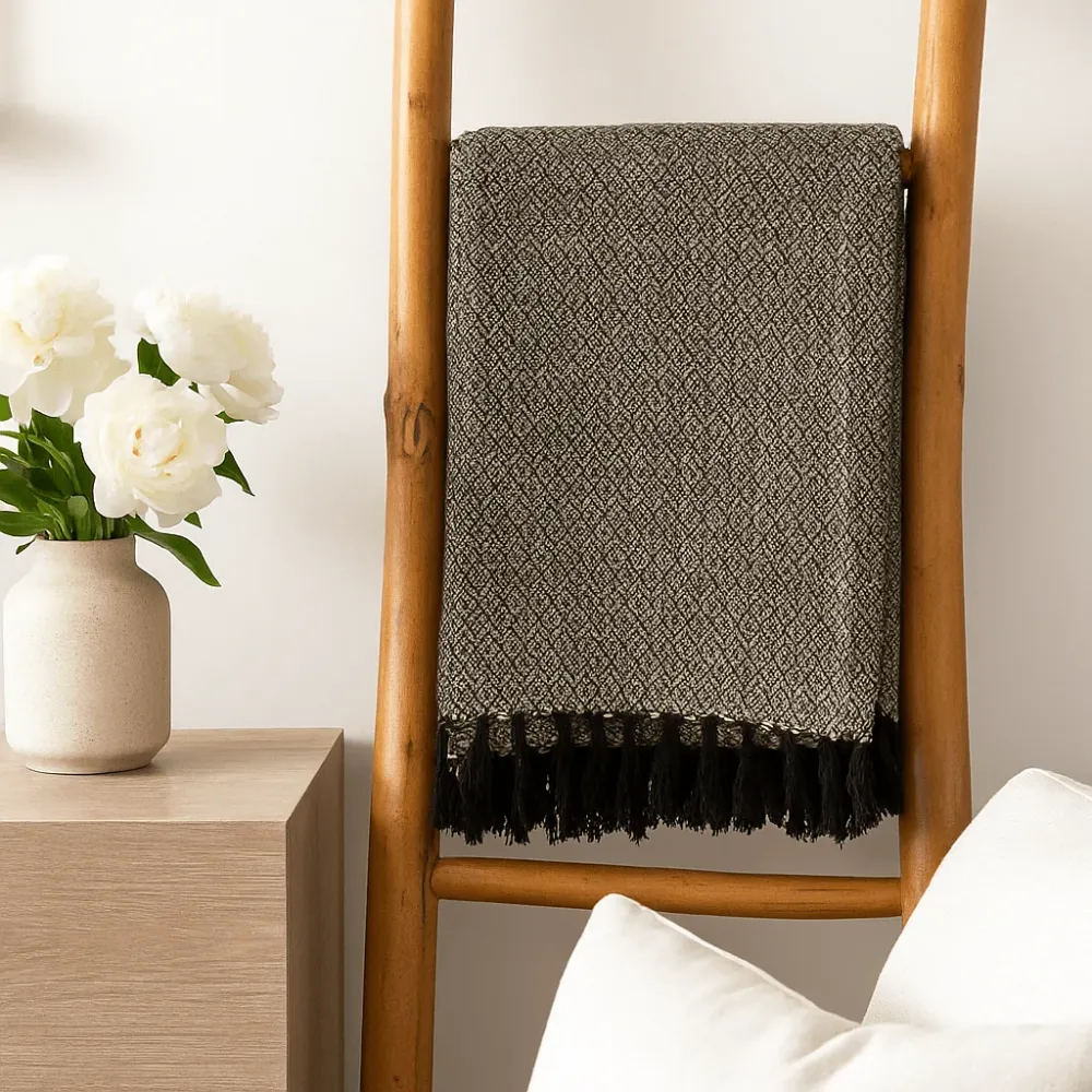 Kastepledd Boho Kull 125x150cm