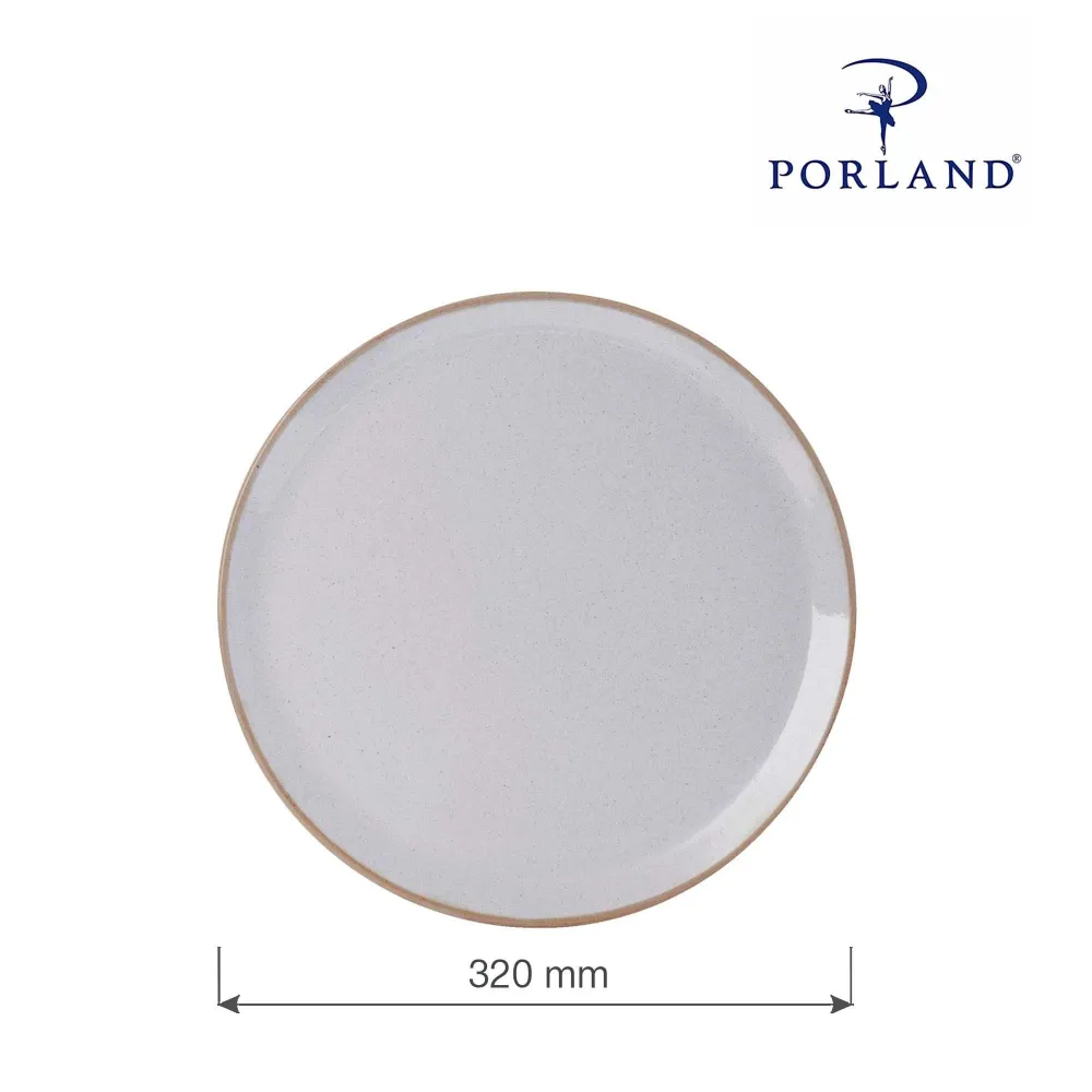 Askfarget pizzaplate, 320 mm, Min. kjøp: 6