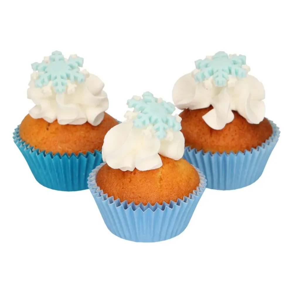 FunCakes spiselig kakepynt Snøkrystall, sett/12