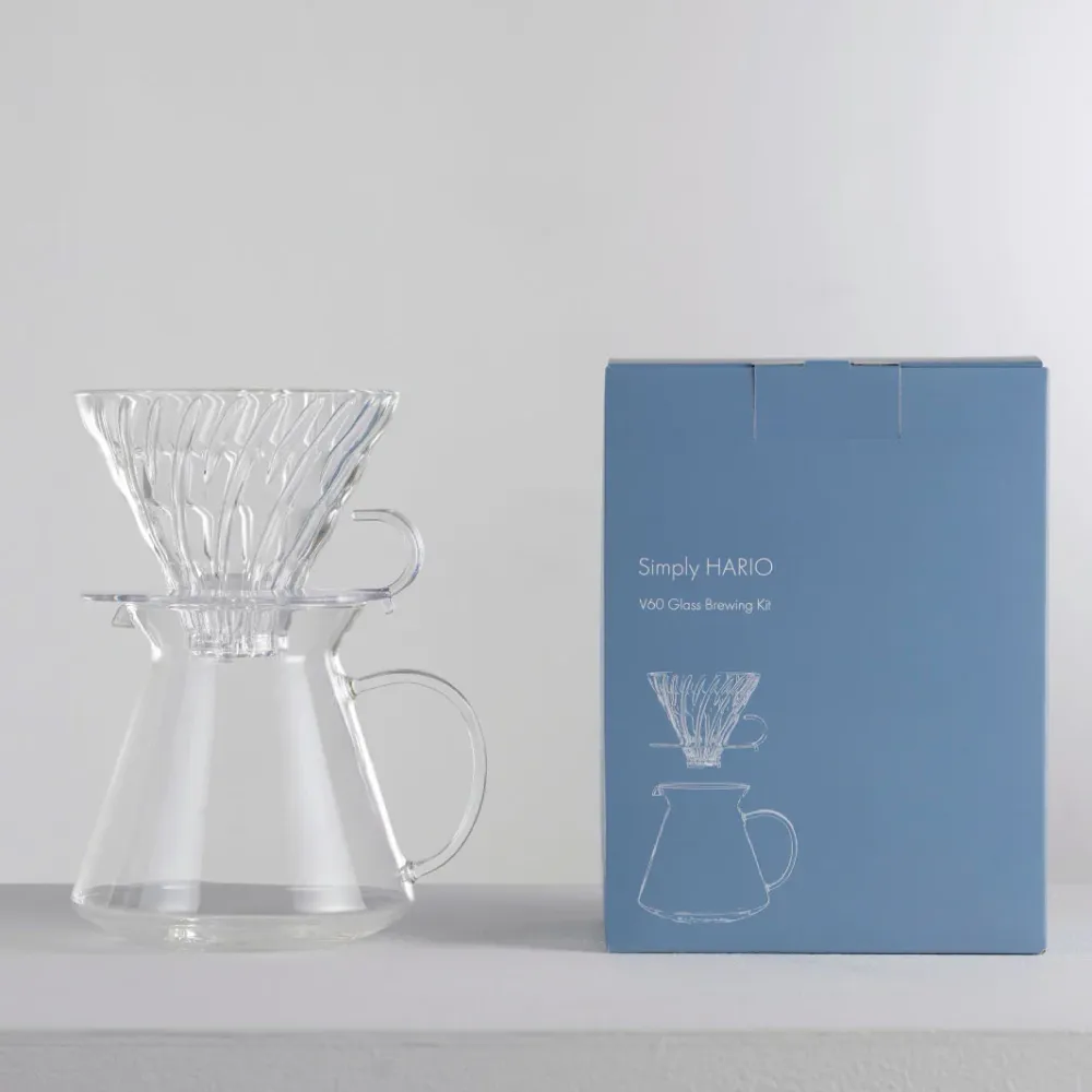 Hario Brewing kit V60 glass
