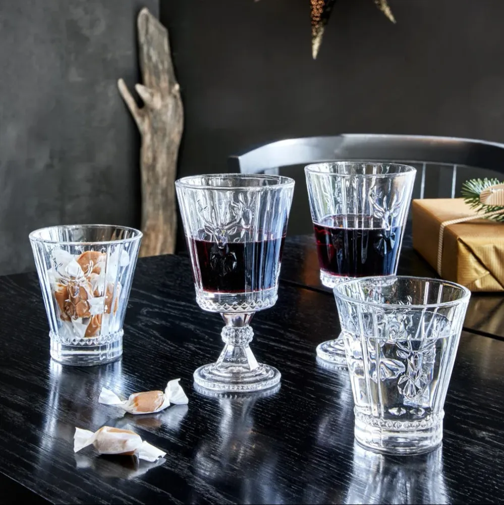 Highlands vannglass 4 stk