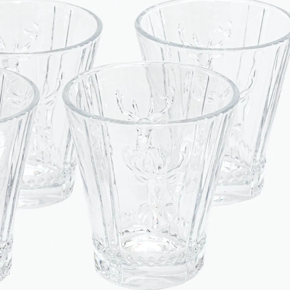 Highlands vannglass 4 stk