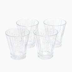 Highlands vannglass 4 stk