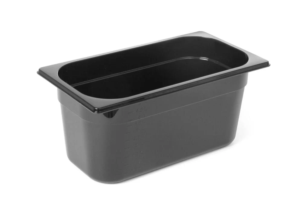 GN 1/3 Kontainer - 4L - Svart