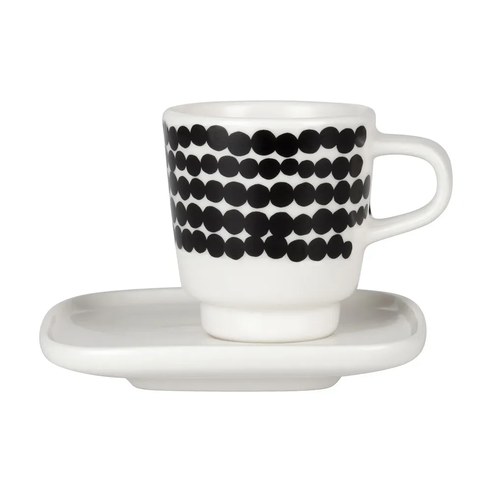 Oiva Siirtolapuutarha Espresso Kopp med Skål