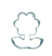 Pepperkakeform Blomst 5cm