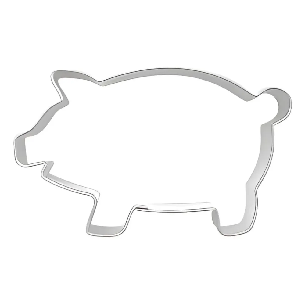 Pepperkakeform gris - 6,5 cm