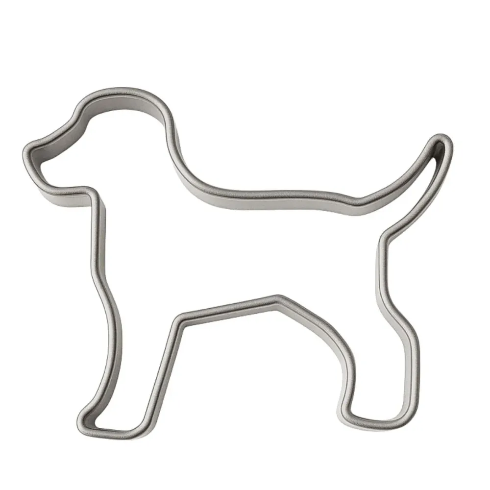 Pepperkakeform hund - 9,4 cm