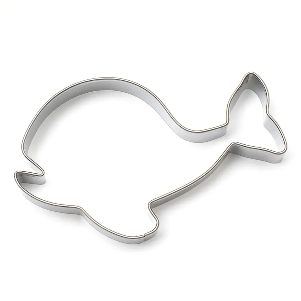 Pepperkakeform hval - 8 cm