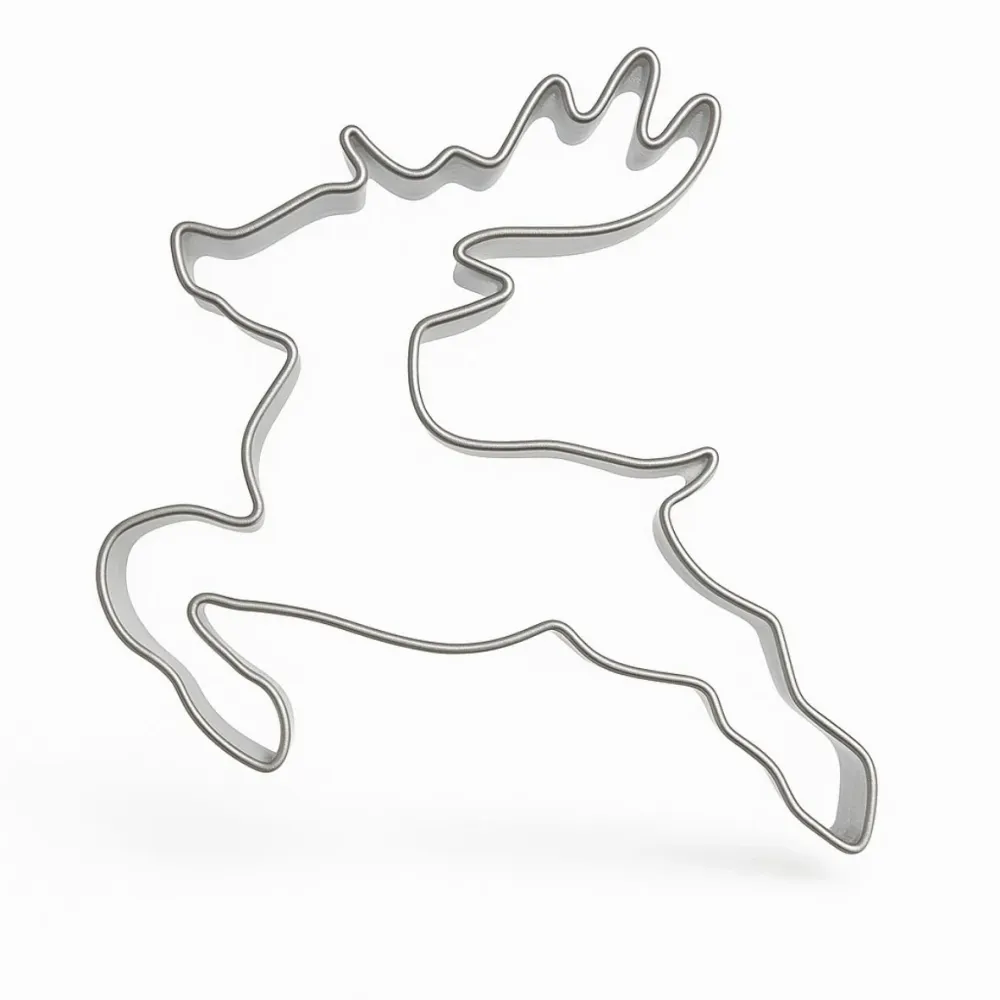 Pepperkakeform Rudolf - 9,5 cm