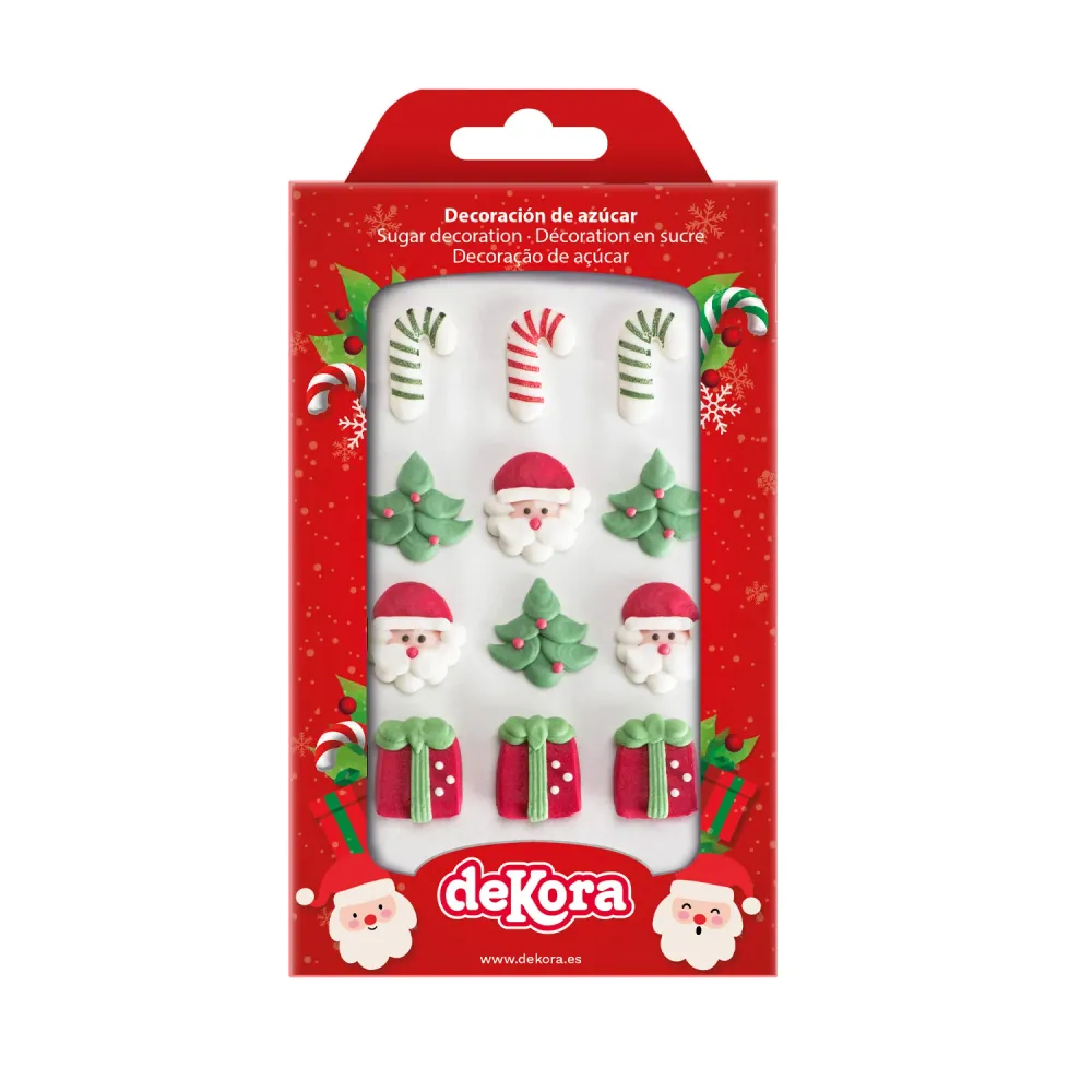 Spiselig Kakepynt - Julefigurer pk/12