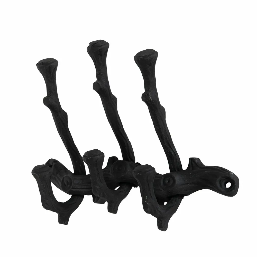 Knaggrekke Kvist, 3 Knagger - 19cm