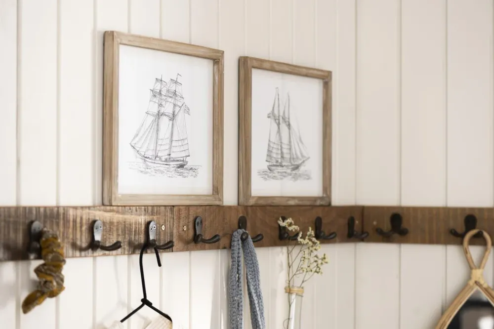 Knaggrekke, Rustikk Treverk - 79cm