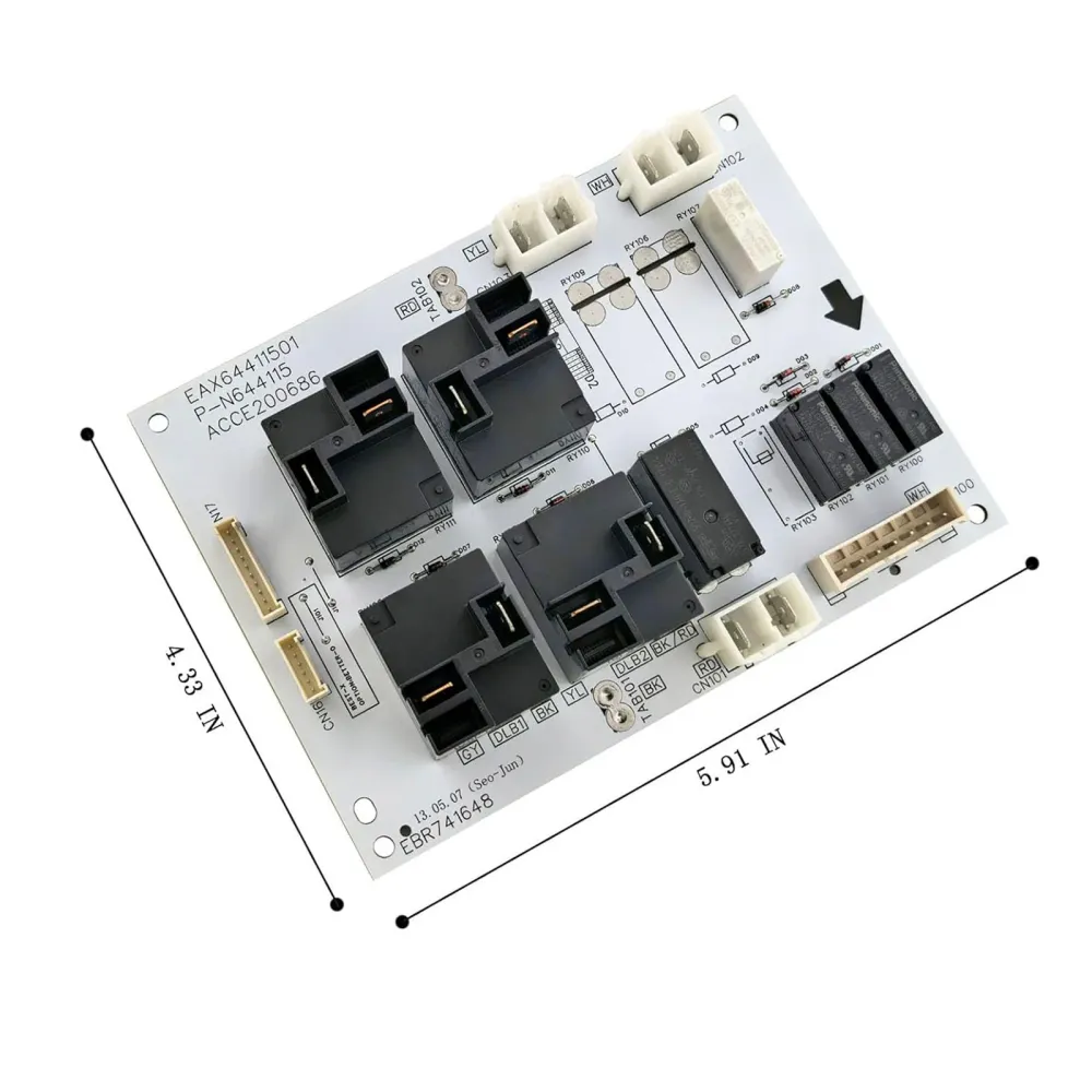 Relay Control Board EBR 74164805 LG Range/komfyr/ovner