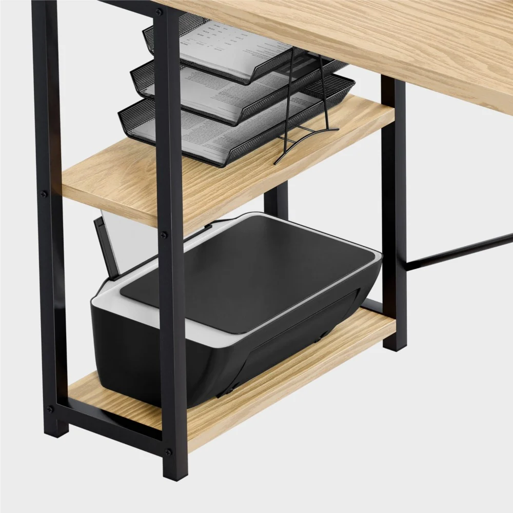 Skrivebord Mark Adler Leader 5.9 Eik 145 cm