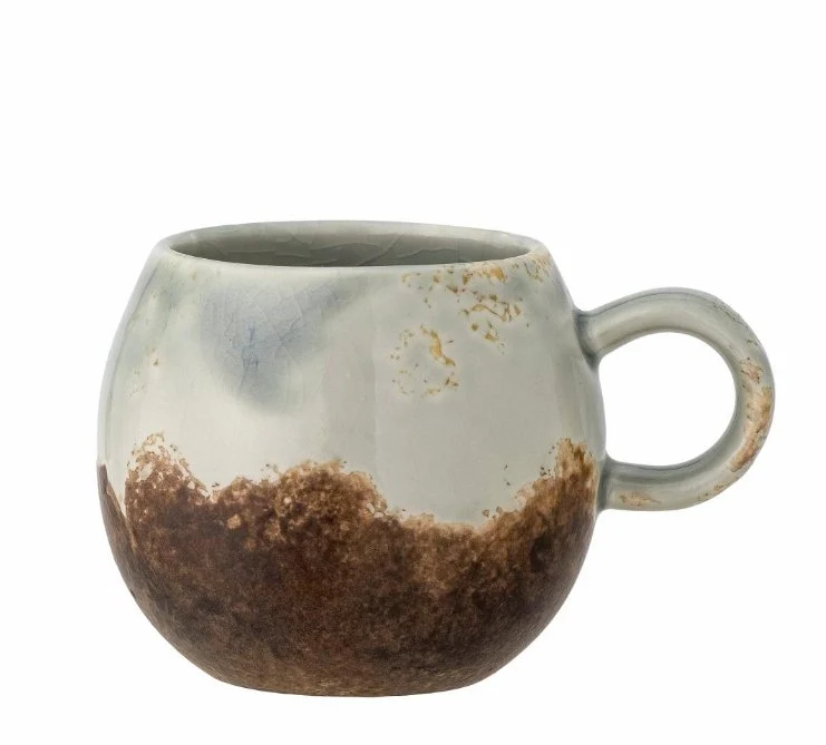Kopp dusty green nature – Stentøy
