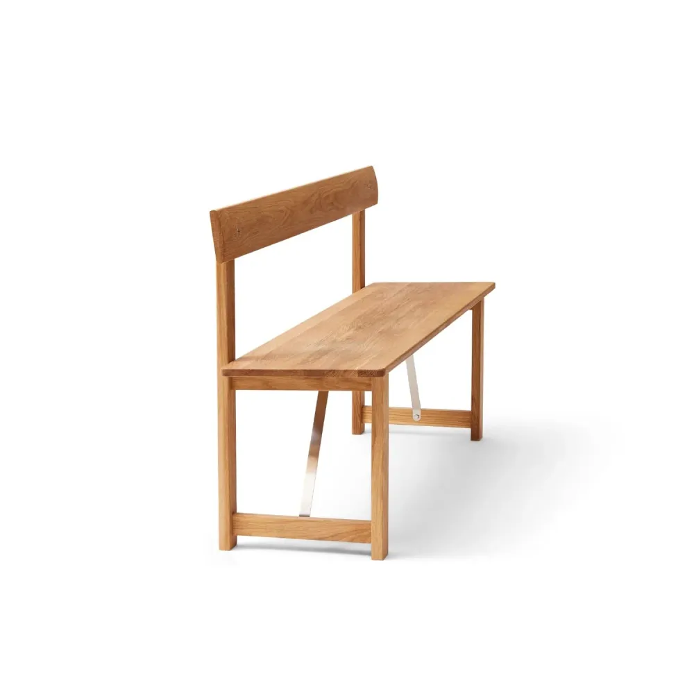 Position Benk Eik/Stål