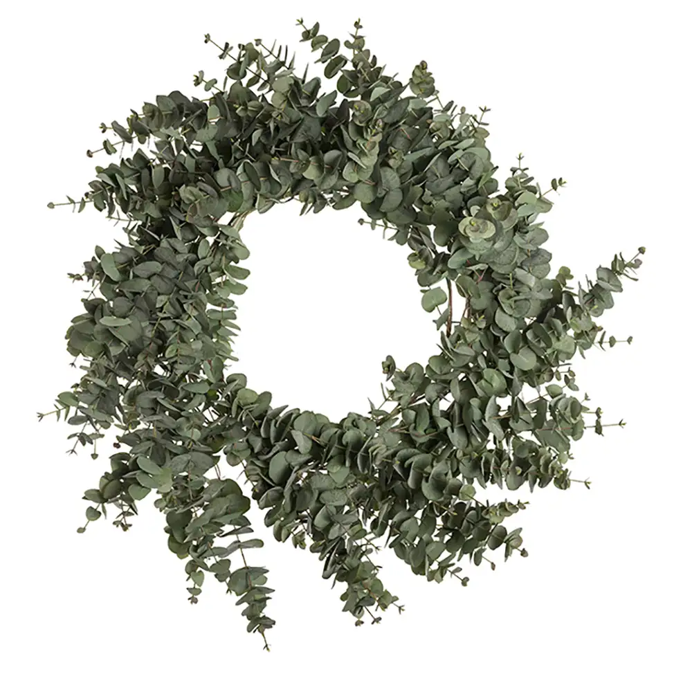 Stor Eucalyptus Krans - 100 cm