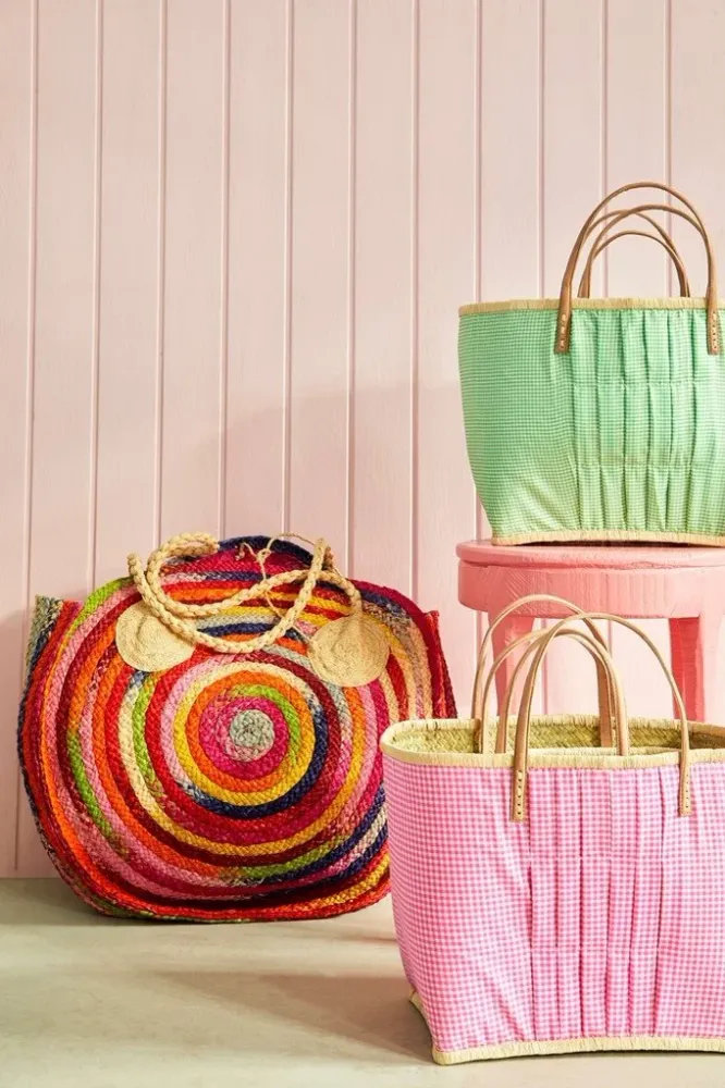 Raffia Bag Grønn
