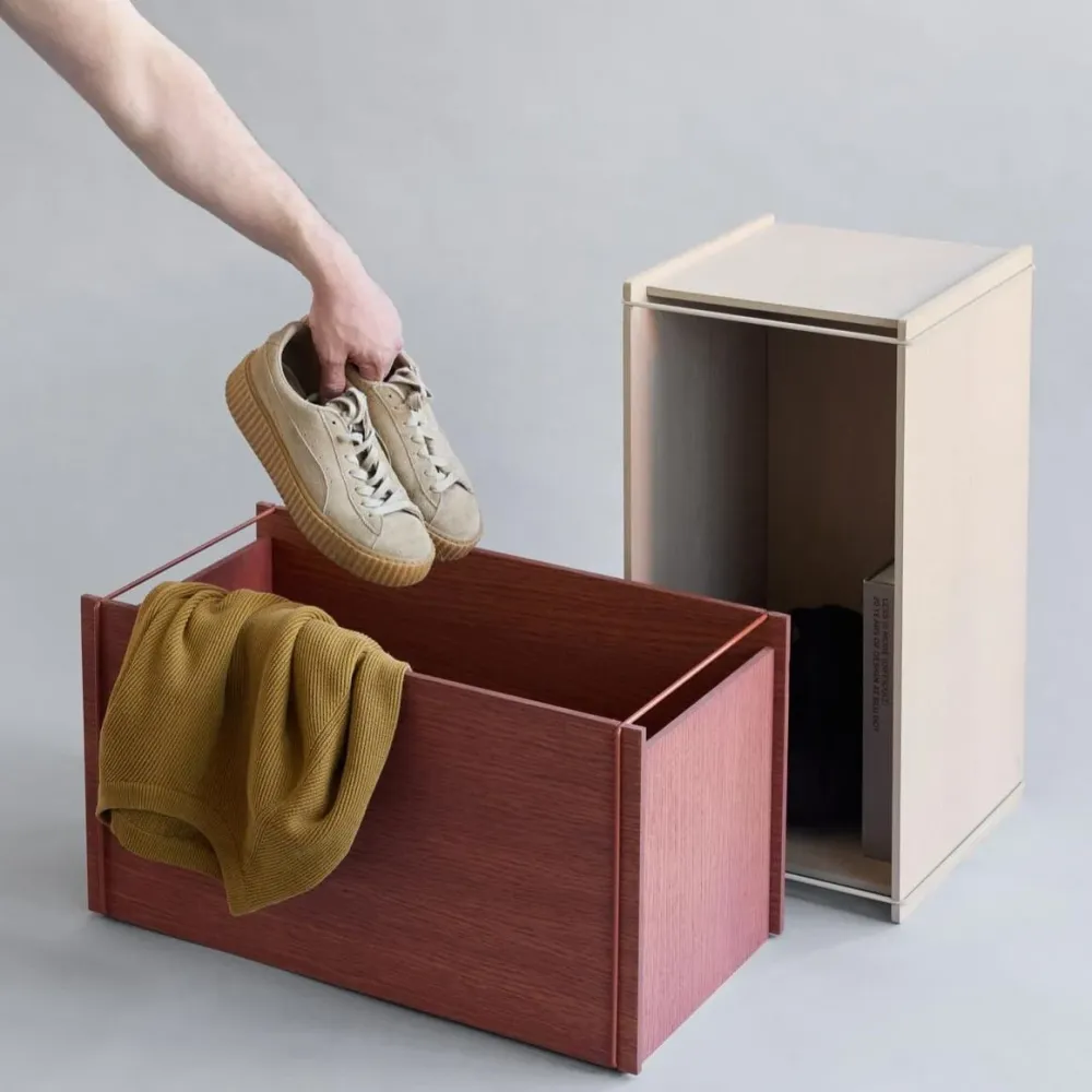 Storage Box Warm Grey