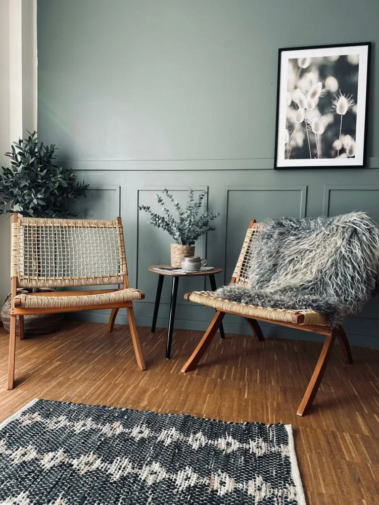 Loungestoler til inne og ute – Sett med 2 stk