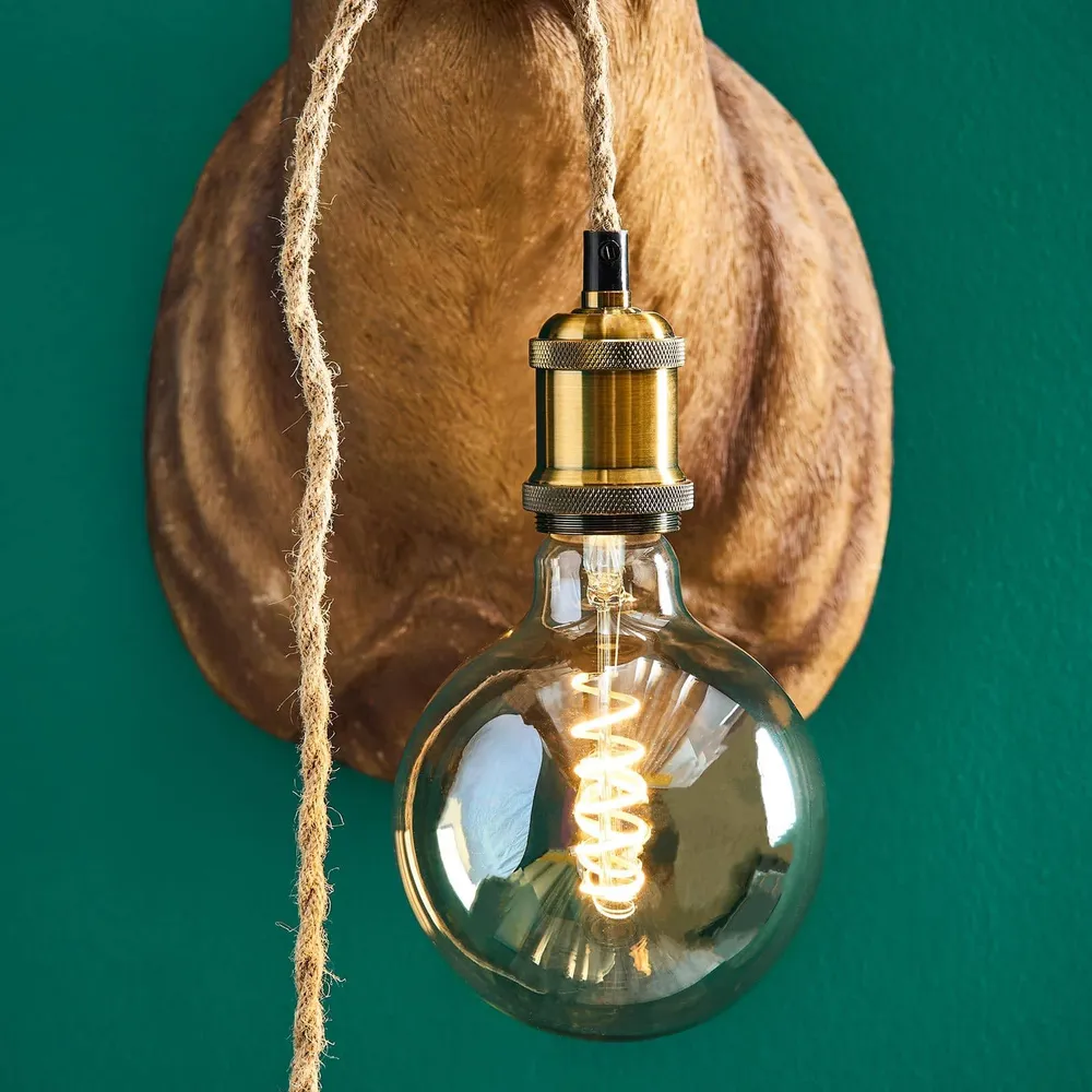 Vegglampe hjort - "Harry"