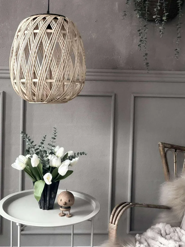 Lampe Rattan - Dia 35 cm