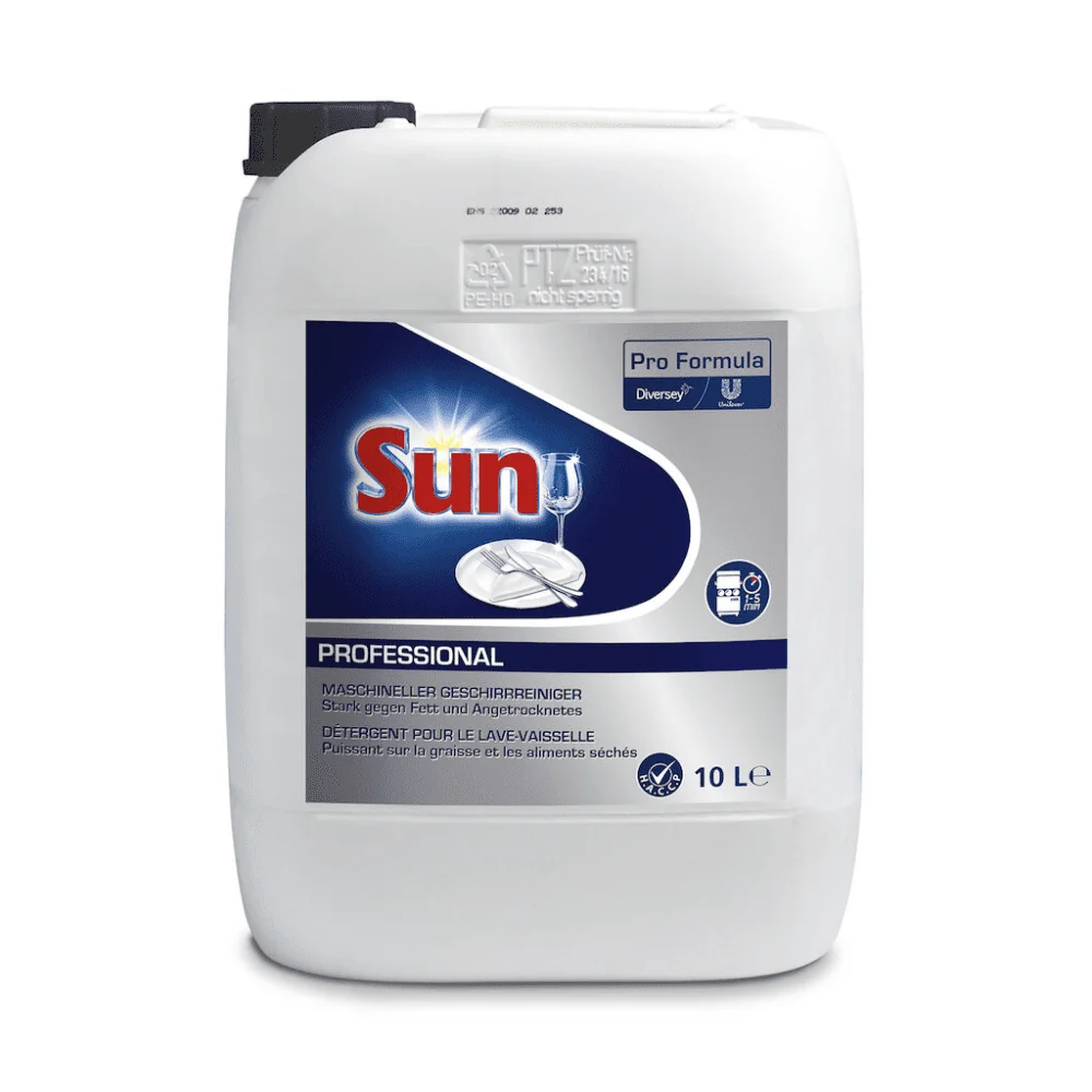 Large Capacity Sun Pro Formula Liquid Liquid oppvaskmaskin | Canister (10 l)