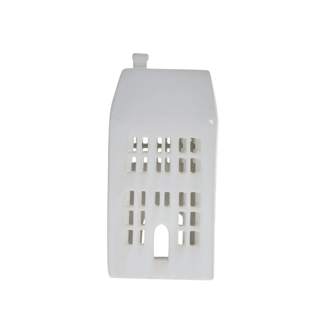 Mythel lyshus H21,4 cm. hvit