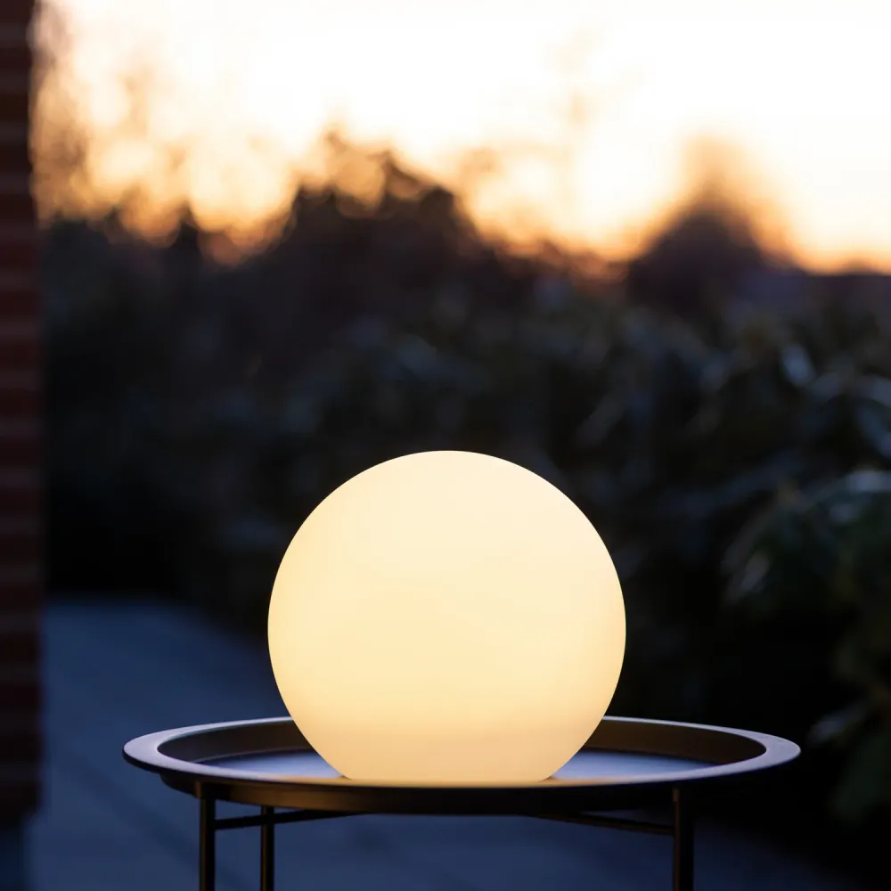 Ida Led lyskule hvit Ø 25 cm