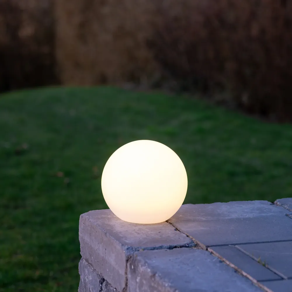 Ida Led lyskule hvit Ø 25 cm