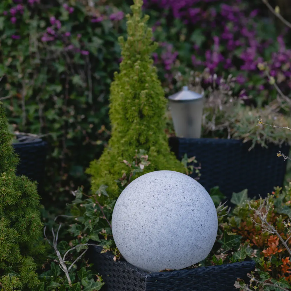 Mia LED kuler grå Ø 25 cm