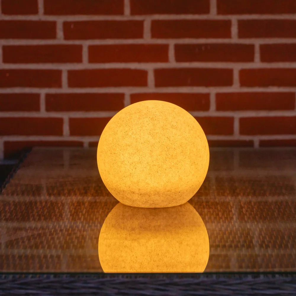 Mia LED kuler grå Ø 25 cm