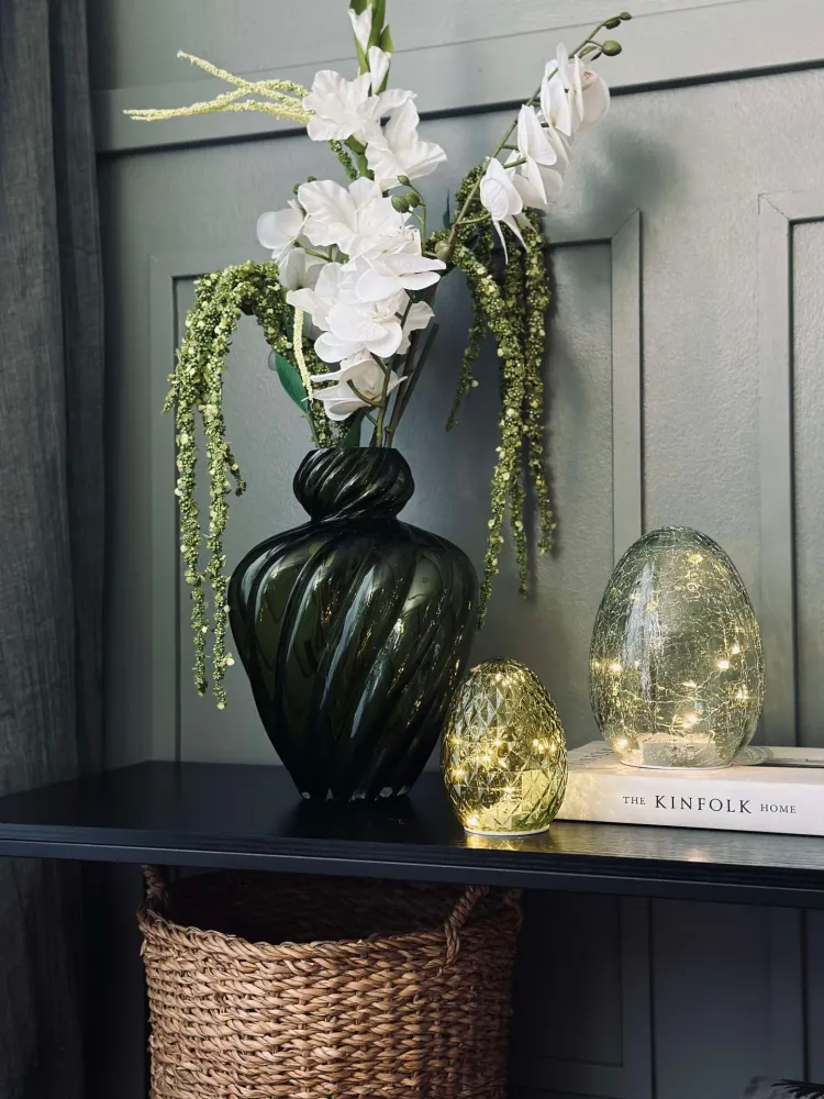 Lampe kule - Green diamond
