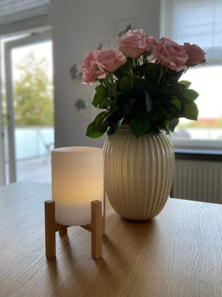 Ada LED-lampe 15 cm hvit