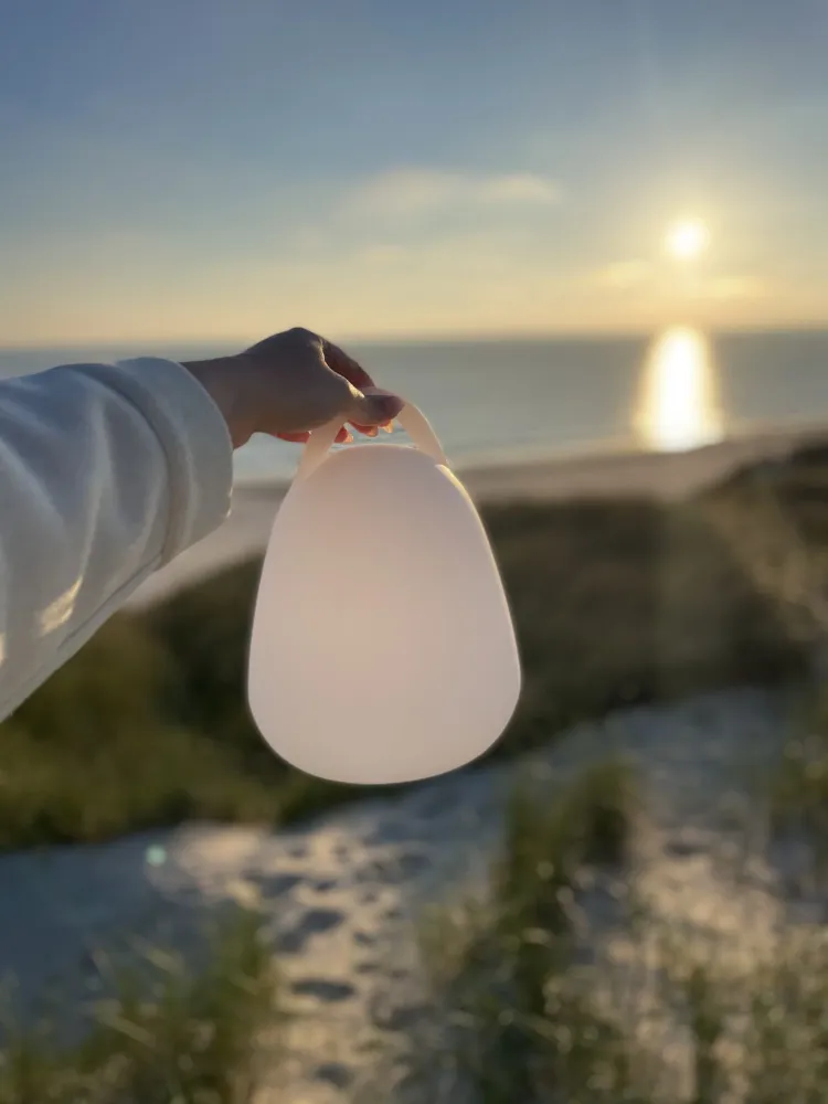 Louisa LED-lampe 24 cm hvit