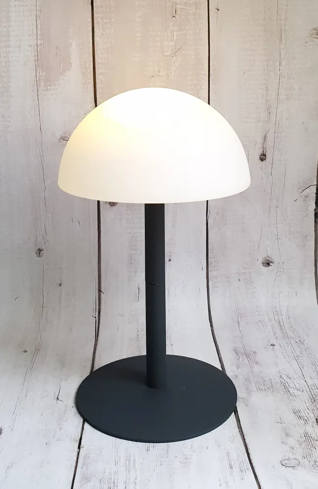 Mona LED-bordlampe 28 cm hvit