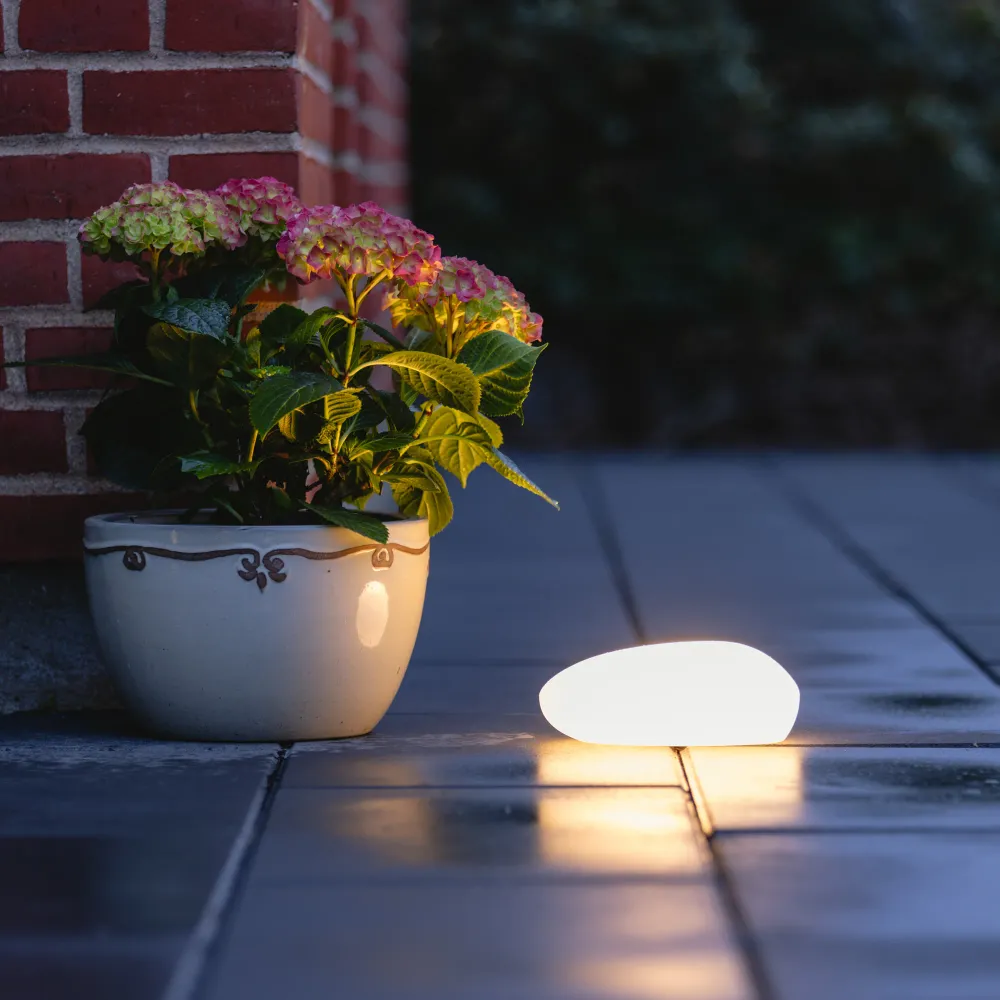 Lea LED-stein Ekstra Liten hvit