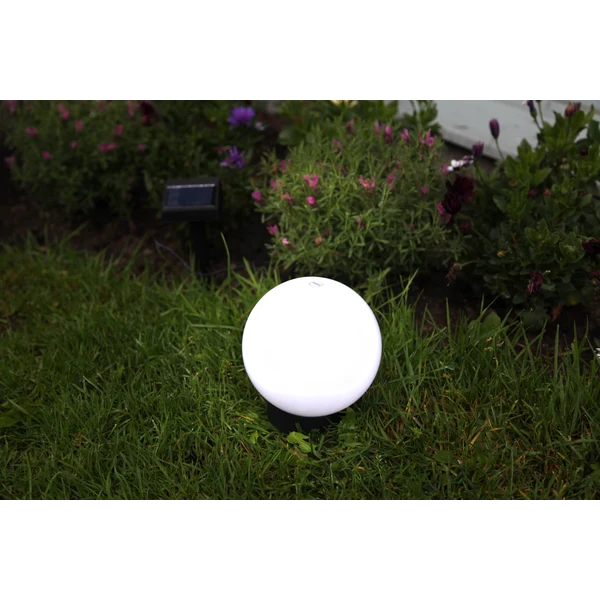 Globus LED-solkule 20 cm hvit.