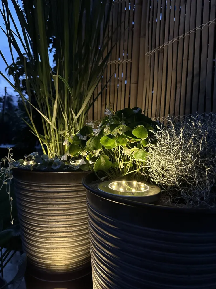 Solcelle spots MINI – Sett med 4 stk