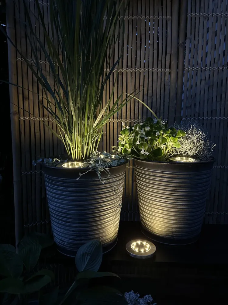 Solcelle spots MINI – Sett med 4 stk