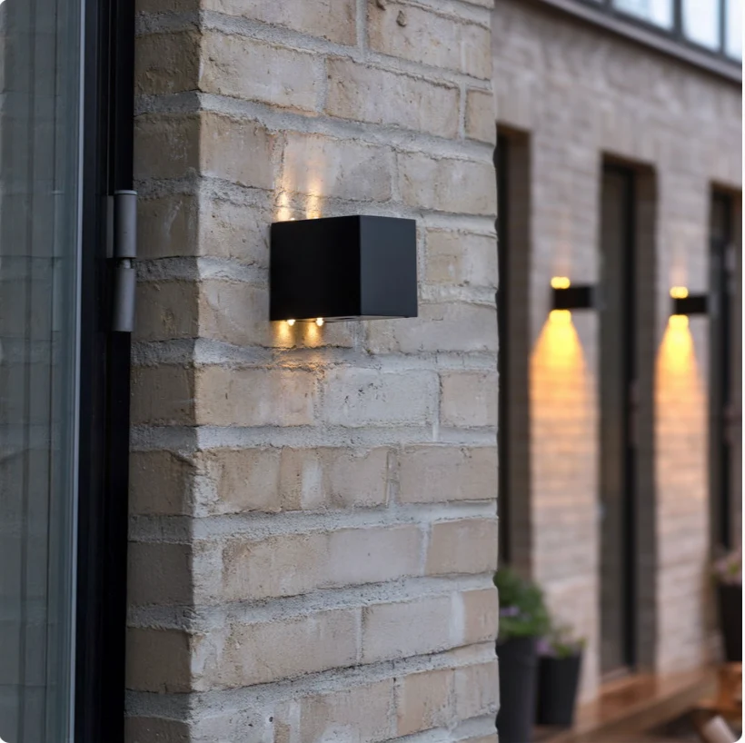 Cube Up & Down Solar Lampe - 2 stk