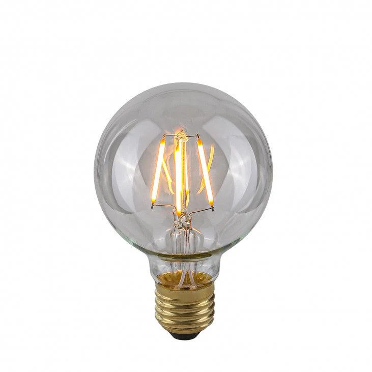 LED 4W 2200K G80 Klar Dimbar (E27)