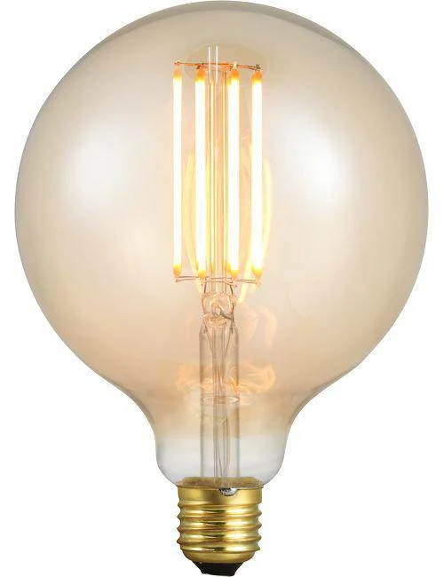 LED E27 Globe G125 550lm Dimbar