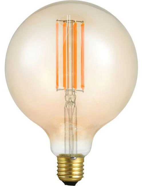 LED E27 Globe G125 550lm Dimbar