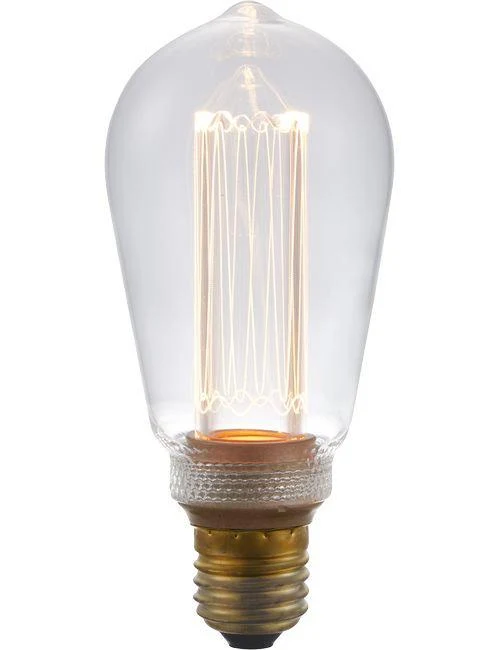 LED E27 Klar Rustika ST64 140lm Dimbar